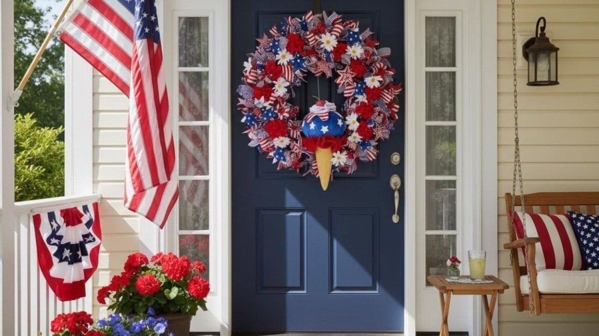 Beautiful Patriotic Decor Ideas for America's 250th Anniversary - Michelle's aDOORable Creations
