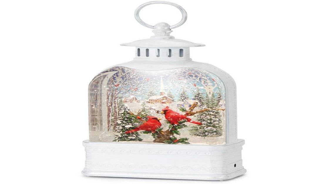Illuminate Your Christmas with Snow Globes and Lighted Water Lanterns - Michelle's aDOORable Creations