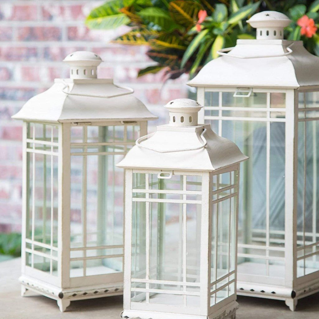 Decorative Candle Lanterns - Michelle's aDOORable Creations