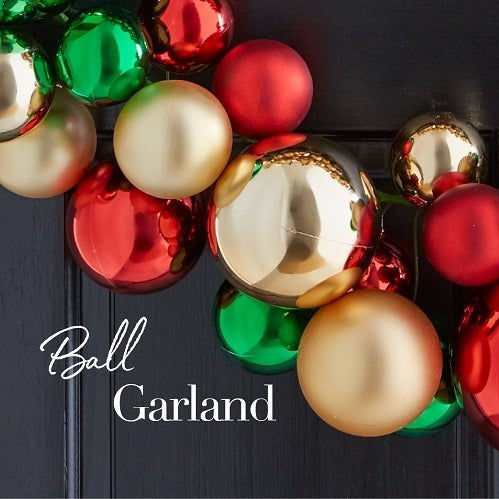 Holiday Garland - Christmas Garland - Michelle's aDOORable Creations