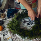 Shop For 10 - inch Plain Wire Wreath Form: 3 Wire Black Frames at Michelle's aDOORable Creations