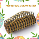Shop For 10" Poly Burlap Check Mesh Ribbon: Black & Yellow at Michelle's aDOORable Creations