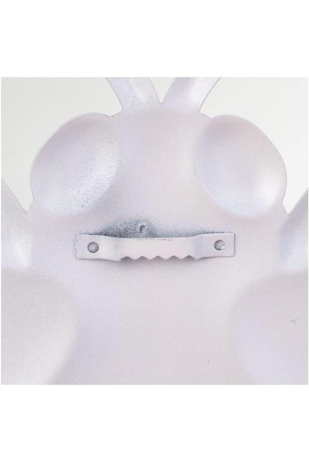 12" Metal Embossed Bee Hanger: Yellow