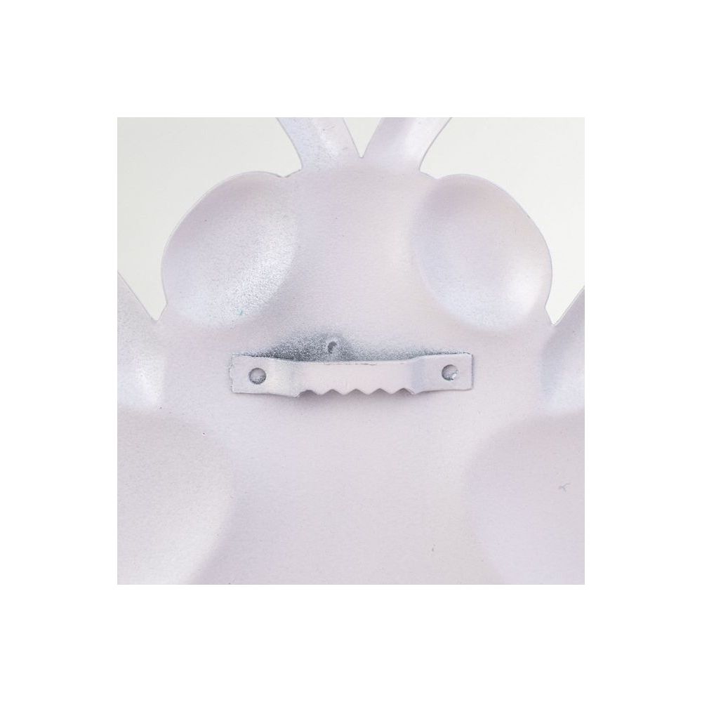 Shop For 12" Metal Embossed Bee Hanger: Yellow at Michelle's aDOORable Creations