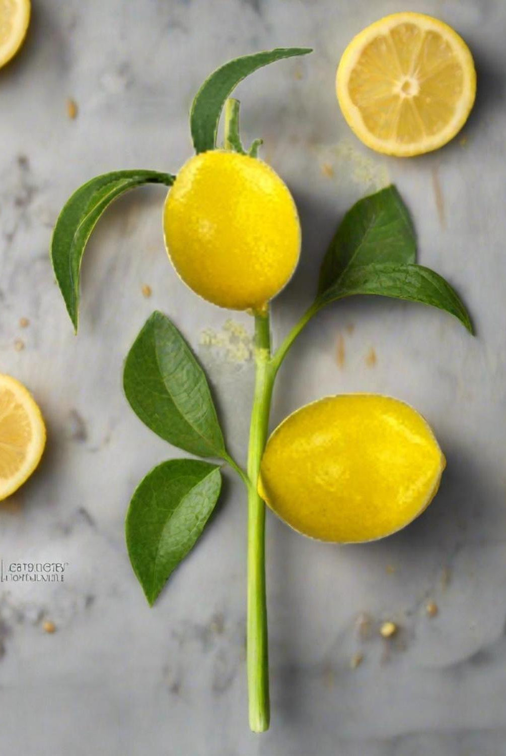 Shop For 13" Lemon Leaf Spray at Michelle's aDOORable Creations