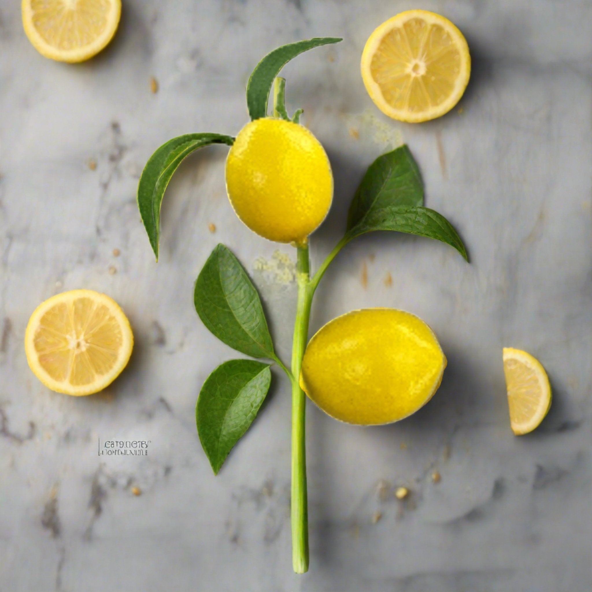 Shop For 13" Lemon Leaf Spray at Michelle's aDOORable Creations