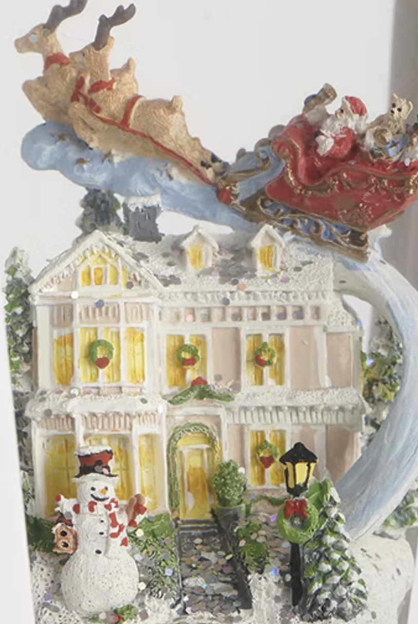 Shop For Led Swirl White Christmas Lamp Post at Michelle's aDOORable Creations