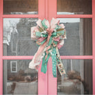 Shop For 1.5" Canvas On Satin Glitter Ribbon: Light Pink (10 Yards) at Michelle's aDOORable Creations