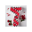 Shop For 1.5" Faux Royal Burlap/Stripe Edge Ribbon: Red (10 Yards) at Michelle's aDOORable Creations