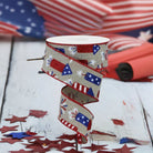 Shop For 1.5" Firecrackers Ribbon: Natural (10 Yards) at Michelle's aDOORable Creations