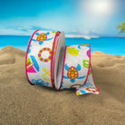 Shop For 1.5" Nautical Ivory Ribbon (10 Yards) at Michelle's aDOORable Creations