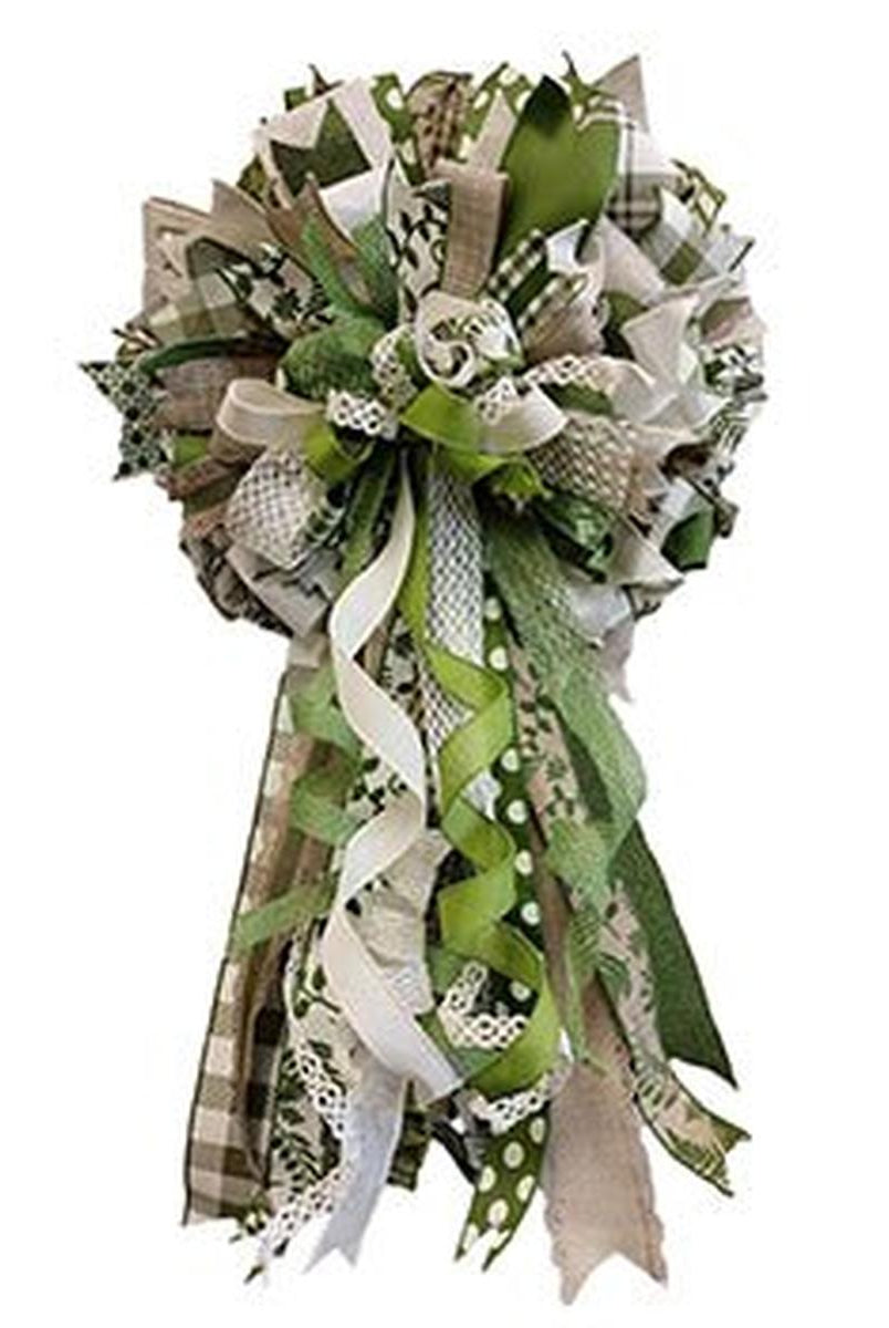 Shop For 1.5" Royal Burlap Ribbon: Moss Green (10 Yards) at Michelle's aDOORable Creations