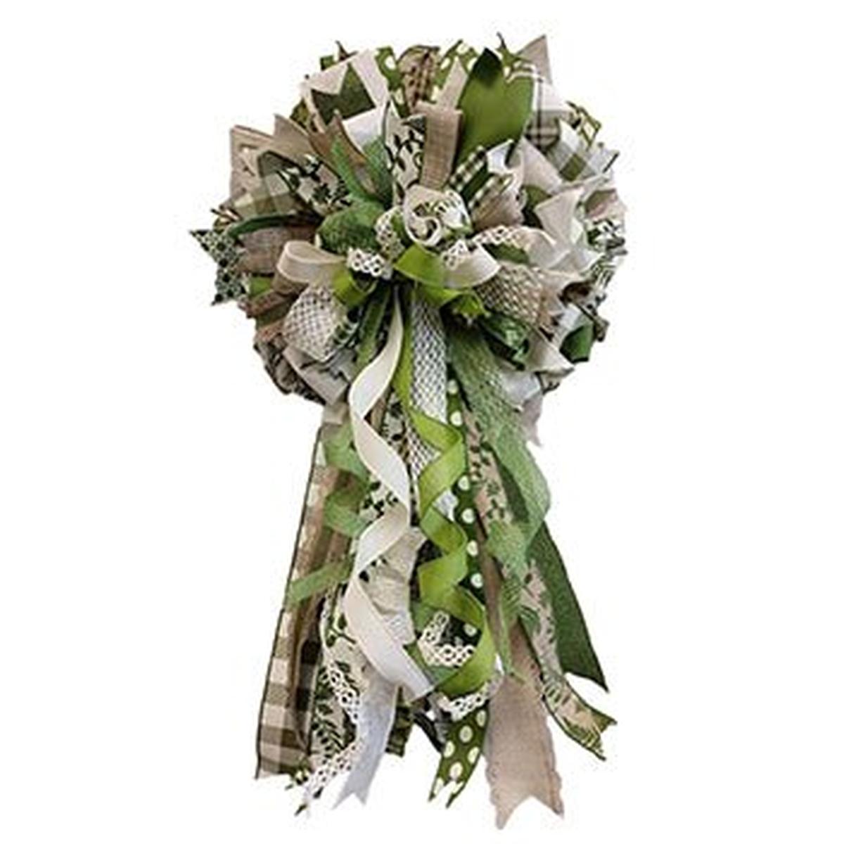 Shop For 1.5" Royal Burlap Ribbon: Moss Green (10 Yards) at Michelle's aDOORable Creations