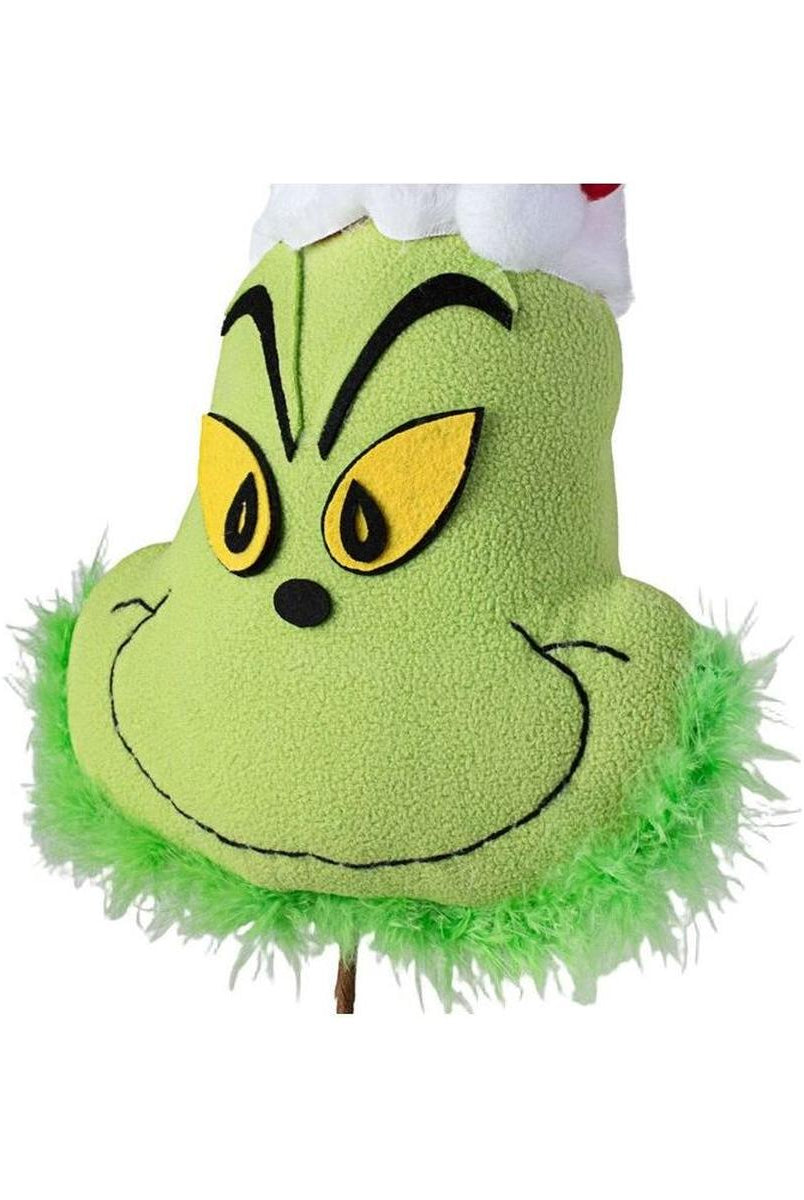 Shop For 18" Plush Green Monster Head Pick at Michelle's aDOORable Creations
