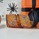 Shop For 2.5" Spider Web Glitter Ribbon (10 Yards) at Michelle's aDOORable Creations