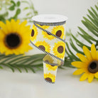 Shop For 2.5" Sunflower Thin Stripe Ribbon: Cream (10 Yards) at Michelle's aDOORable Creations