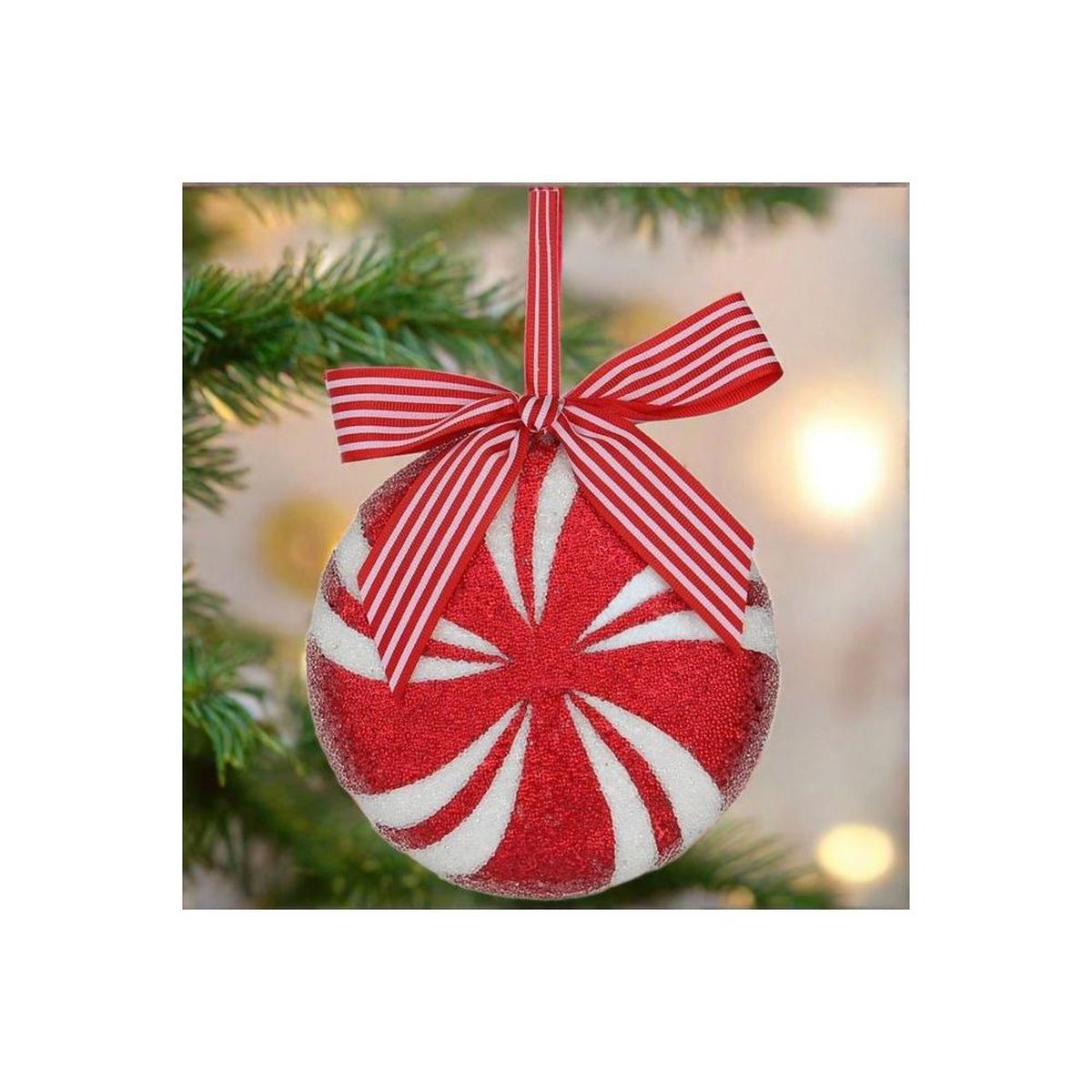 Shop For 5.5" Peppermint Ornament at Michelle's aDOORable Creations