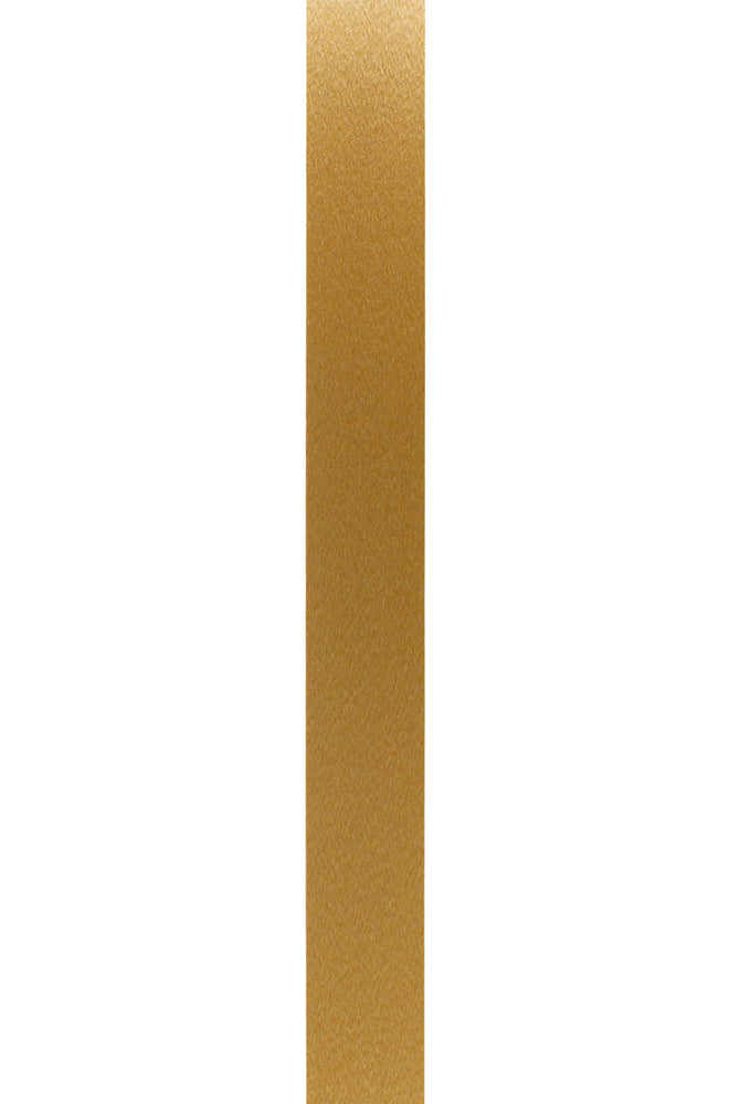 Gold diamond dust non-wired ribbon with subtle shimmer texture