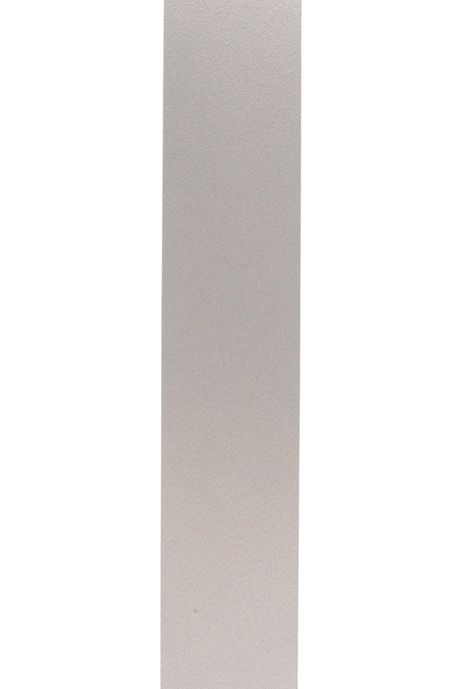 Silver deluxe jewel dust non-wired ribbon smooth matte finish