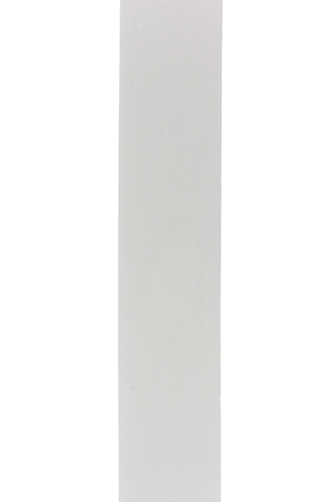 Matte white underside of non-wired jewel dust ribbon