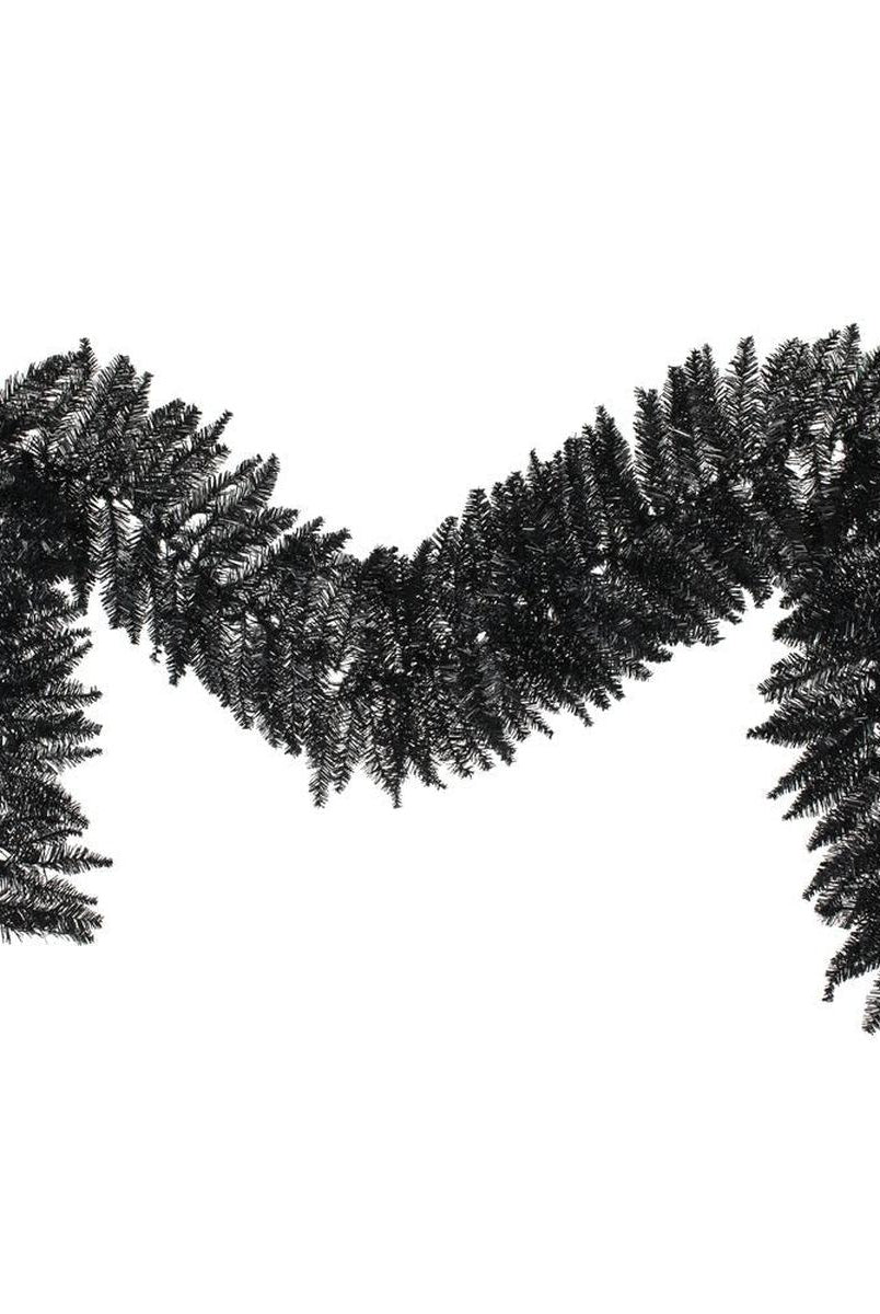 Shop For 9' Black Fir Artificial Christmas Garland, Unlit at Michelle's aDOORable Creations