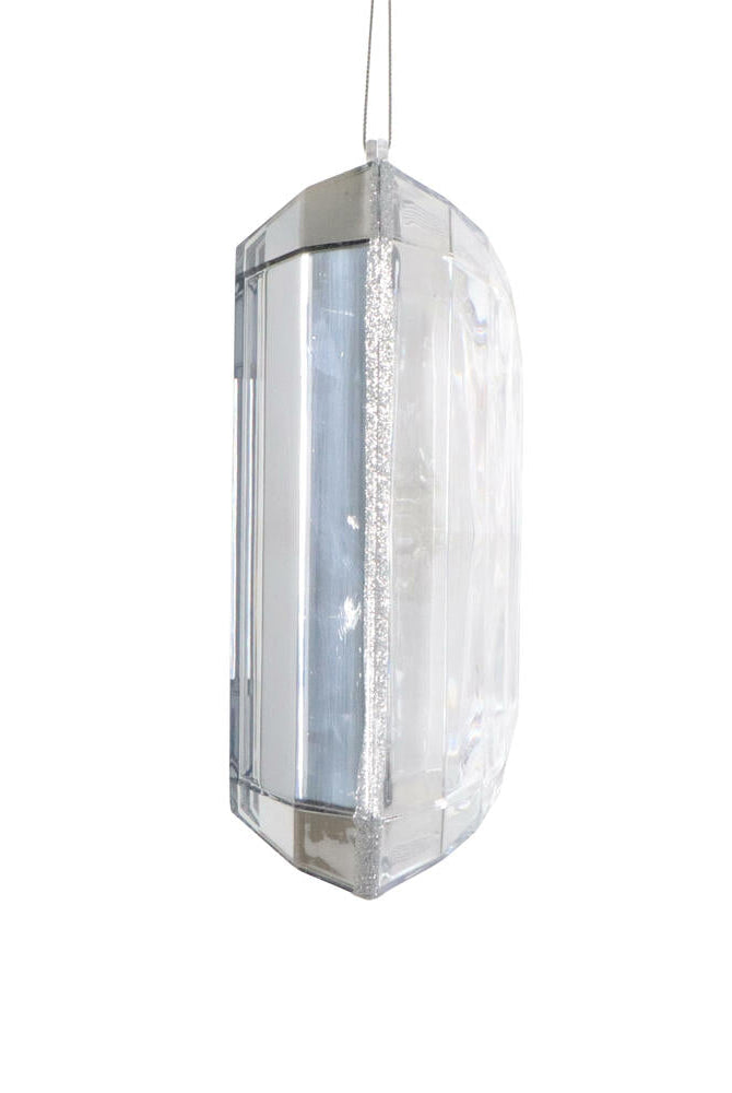 Shop For 8" Acrylic Rectangle Jewel Ornament: Clear at Michelle's aDOORable Creations