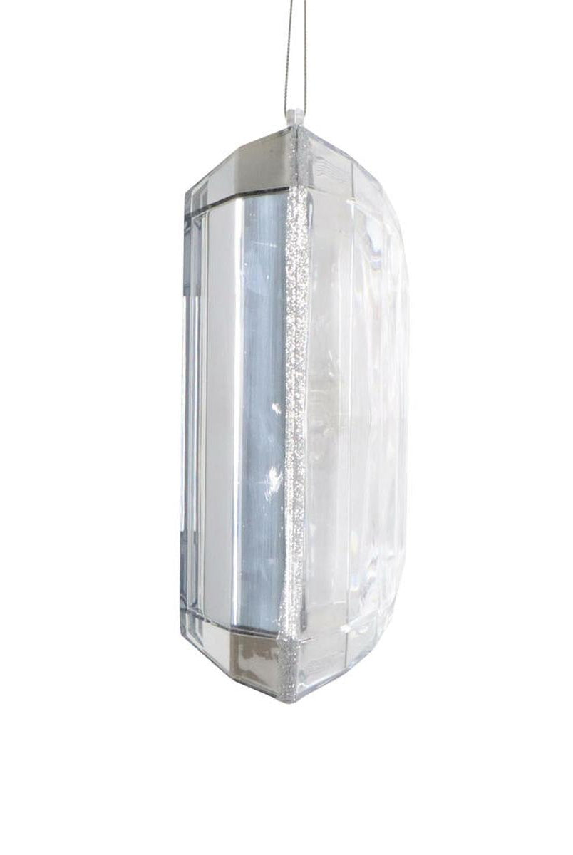 Shop For 8" Acrylic Rectangle Jewel Ornament: Clear at Michelle's aDOORable Creations