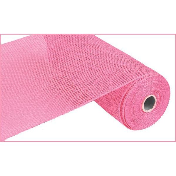 Shop For 10" Poly Burlap Mesh Ribbon: Pink at Michelle's aDOORable Creations