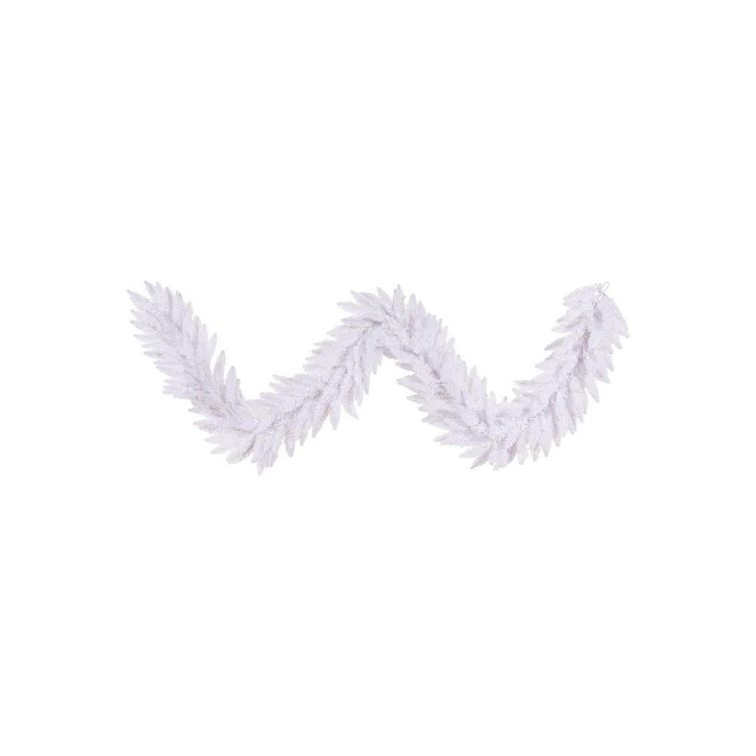 Shop For 9' White Fir Artificial Christmas Garland, Unlit at Michelle's aDOORable Creations