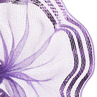 Shop For 10.25" Border Stripe Metallic Mesh Ribbon: Lavender at Michelle's aDOORable Creations