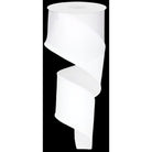 Shop For 2.5" Royal Burlap Ribbon: White (10 Yards) at Michelle's aDOORable Creations