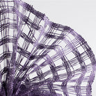 Shop For 10" Poly Burlap Check Mesh Ribbon: Purple (10 Yards) at Michelle's aDOORable Creations