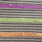 Shop For 10.5" Metallic Poly Faux Jute Mesh Ribbon: Black/Orange/Purple/Lime (10 Yards) at Michelle's aDOORable Creations