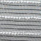 Shop For 10.25" Metallic Cotton Drift Mesh Ribbon: Black (10 Yards) at Michelle's aDOORable Creations