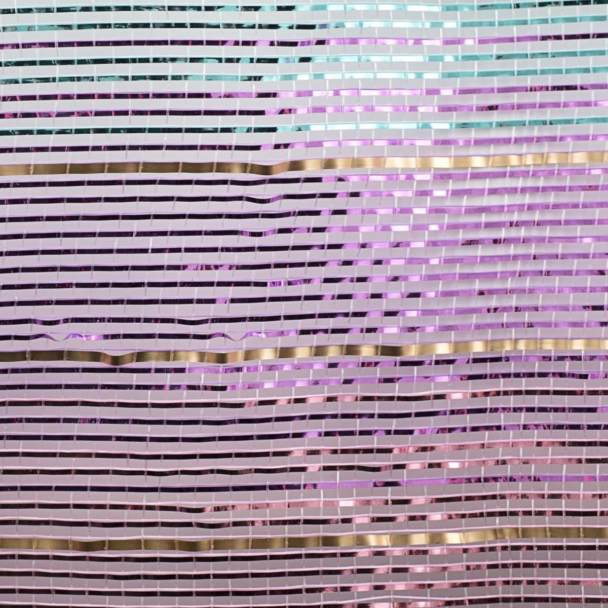 Shop For 10" Metallic Foil Ombré Mesh Ribbon: Light Pink, Lavender, Ice Blue, Gold (10 Yards)