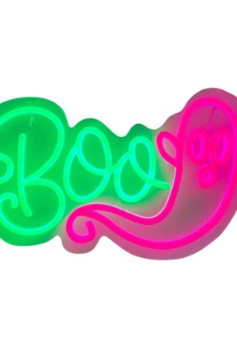 13" Boo Ghost Lighted Sign