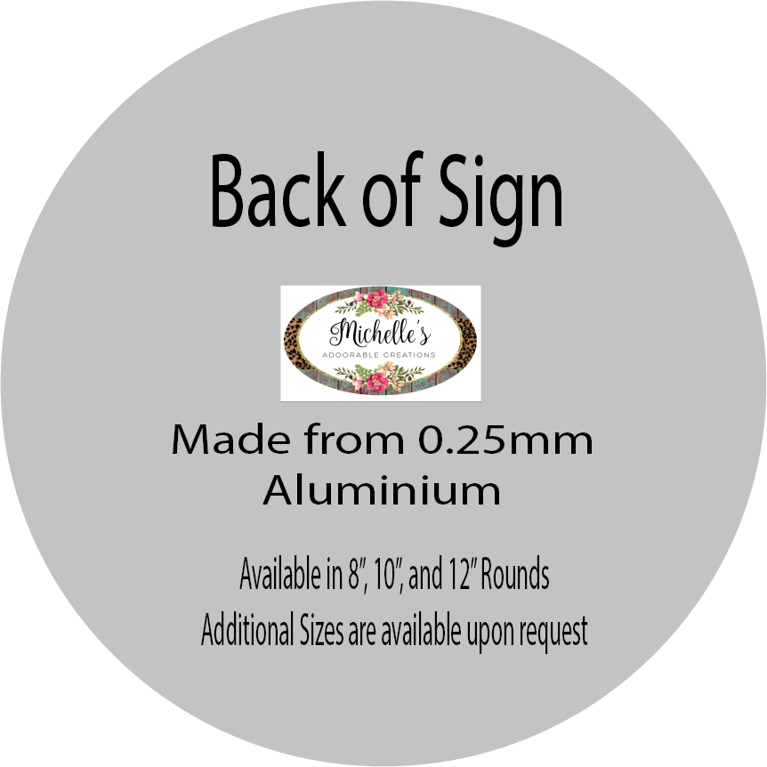 Shop For American Eagle Red White Blue Round Sign at Michelle's aDOORable Creations