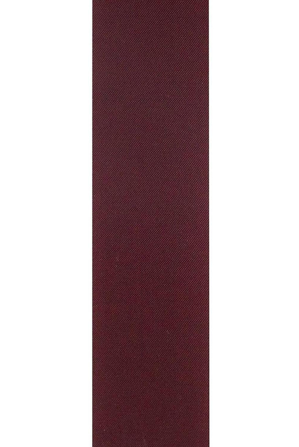 1 3/8 in Homecoming Football Ribbon: Burgundy/White (25 Yards)