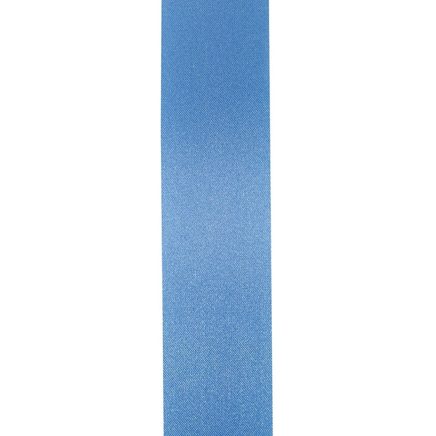 Shop For 1 3/8in Satin Supreme Non - Wired Ribbon: Columbia (100 Yards)