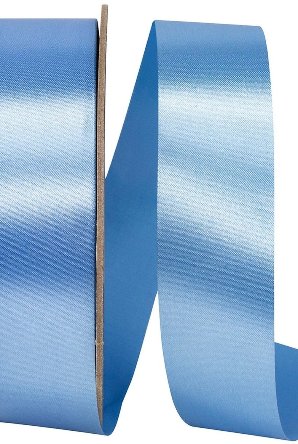 Shop For 1 3/8in Satin Supreme Non - Wired Ribbon: Columbia (100 Yards)