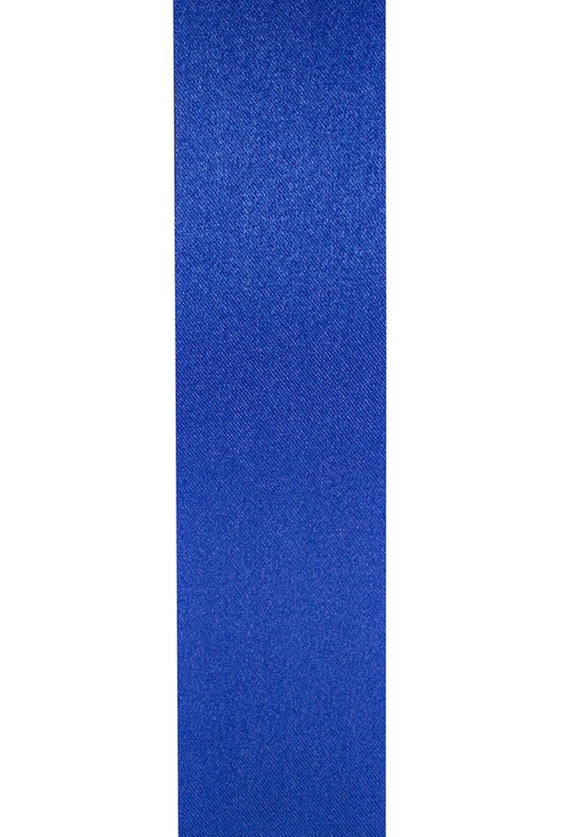 Shop For 1 3/8in Satin Supreme Non - Wired Ribbon: Royal Blue (50 Yards)