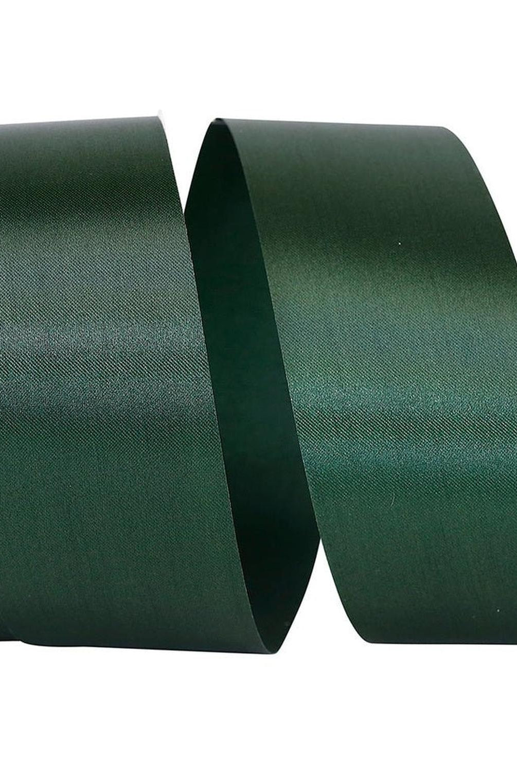 Shop For 1 7/8in Satin Allure Non - Wired Ribbon: Hunter (50 Yards)
