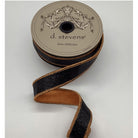 Shop For 1" Glitter Ribbon: Black/Orange (10 Yards)