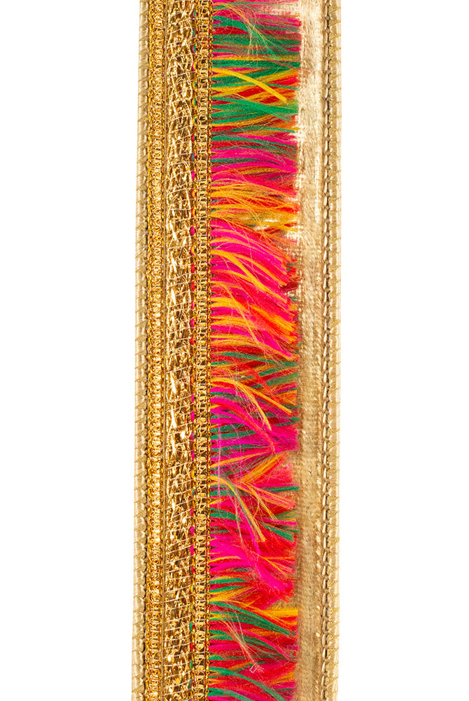 Shop For 1 inch Multi Fringe Trimming Ribbon: Gold (5 Yards)
