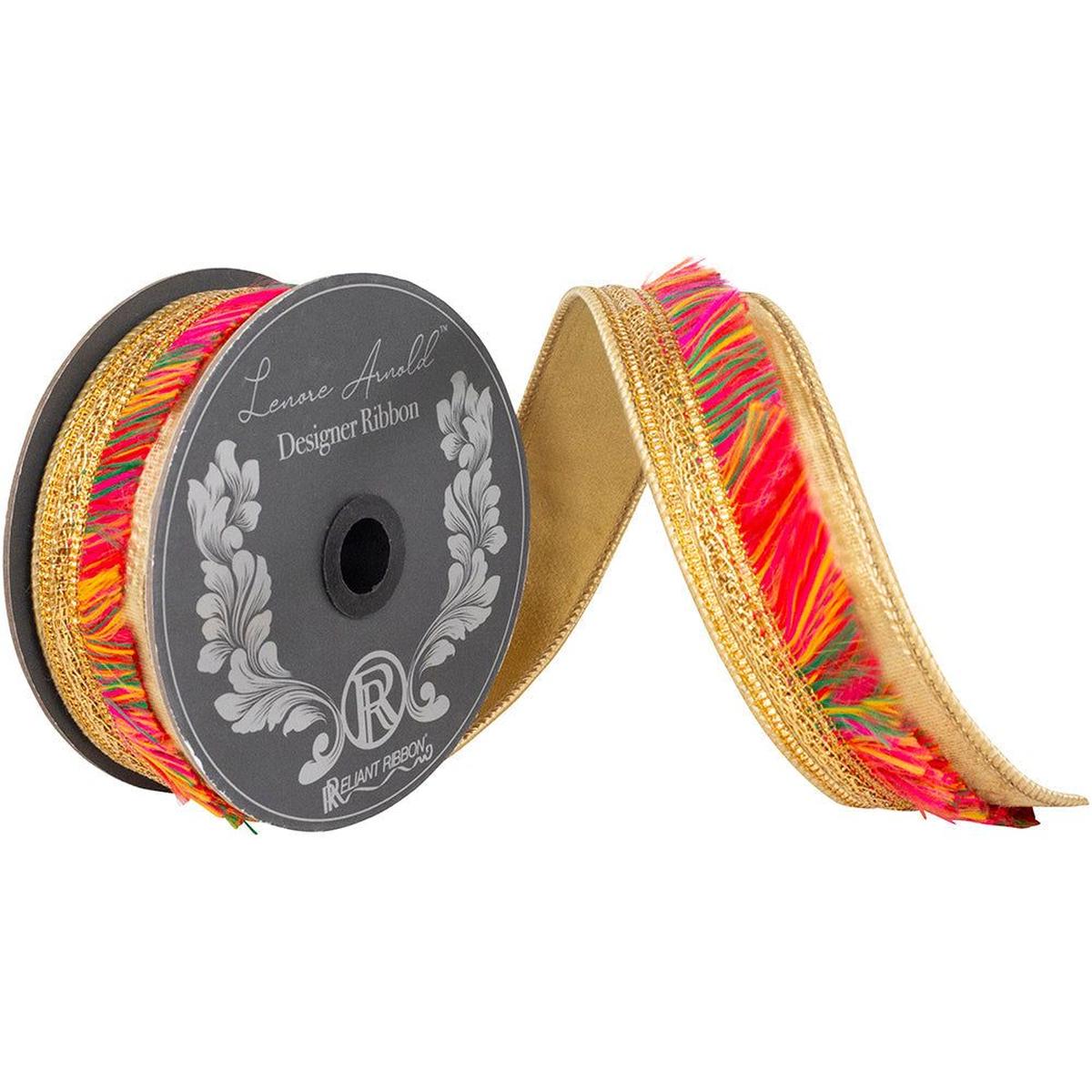 Shop For 1 inch Multi Fringe Trimming Ribbon: Gold (5 Yards)