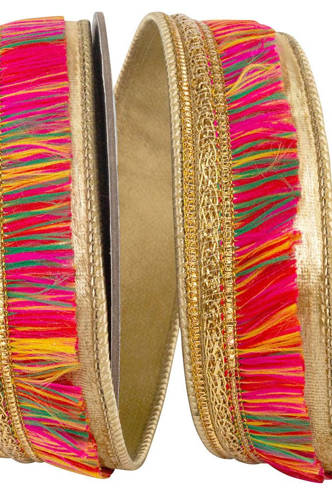 Shop For 1 inch Multi Fringe Trimming Ribbon: Gold (5 Yards)