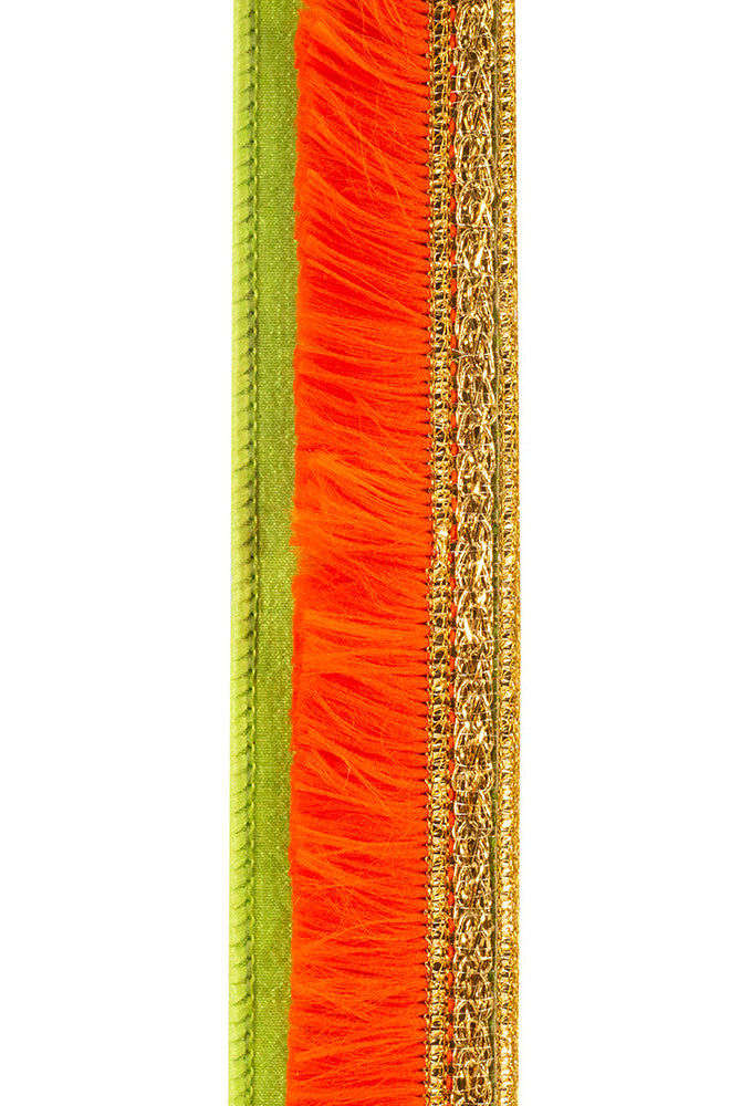 Shop For 1 inch Orange Fringe Trimming Ribbon: Green (5 Yards)