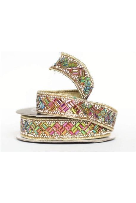 Shop For 1" Jubilee Jewel Ornamate: Multi (10 Feet)