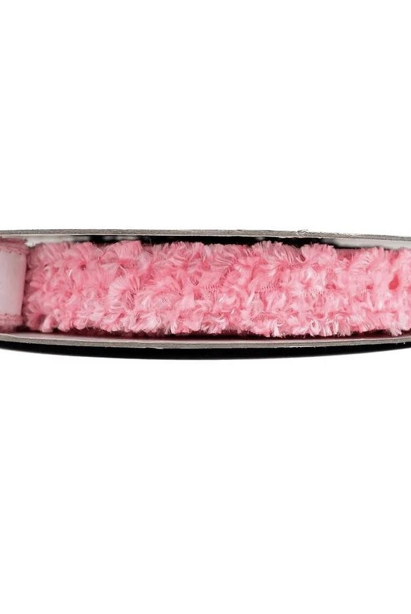 Shop For 1" Plush Chenille Ribbon: Pink (10 Yards)