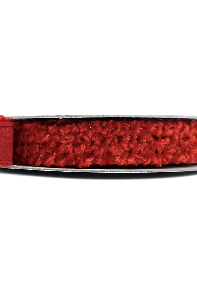 Shop For 1" Plush Chenille Ribbon: Red (10 Yards)